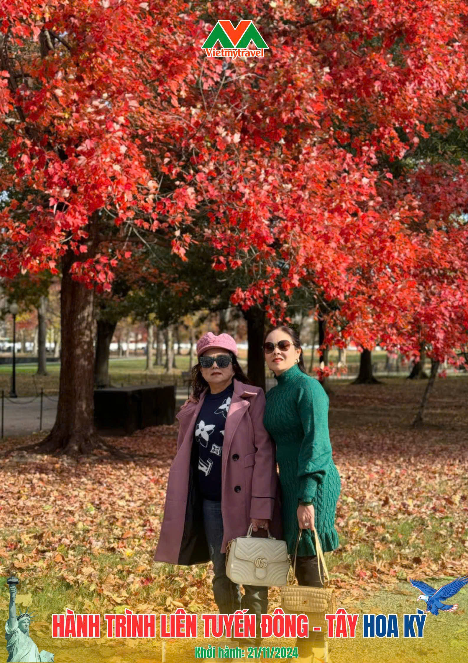Tour Du Lịch Mỹ Mùa Thu Tại Washington DC