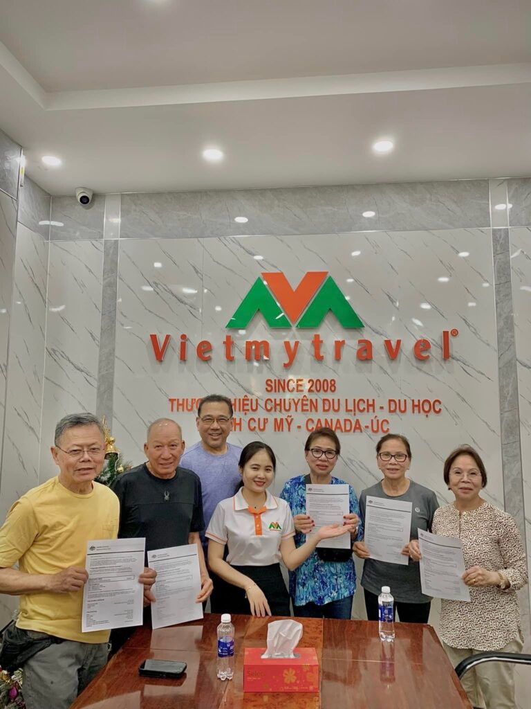 Khách Hàng Đậu Visa úc tại Vietmytravel