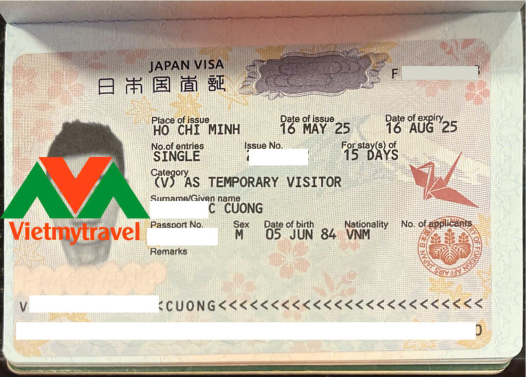 Thủ tục Xin Visa Nhật Tại Sài Gòn