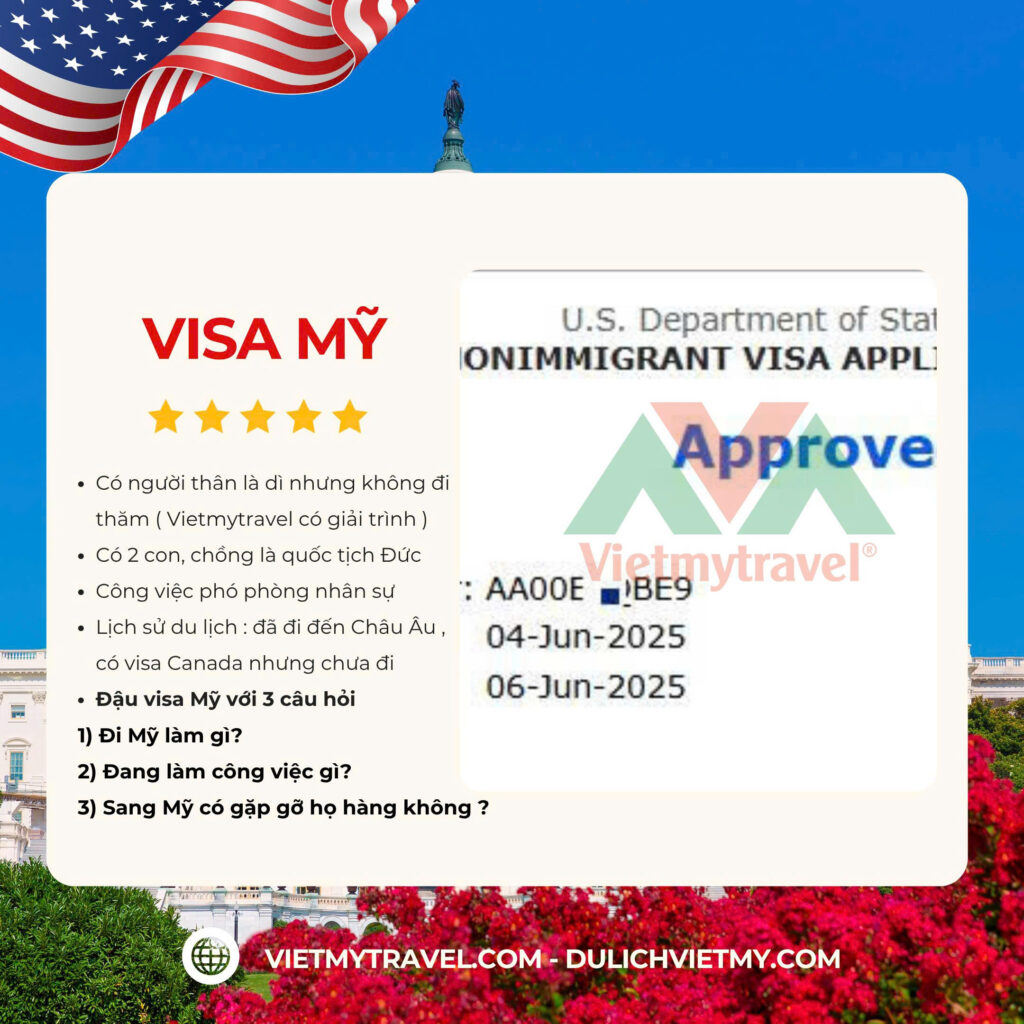 Cách Xin Lại Visa Mỹ Khi Hồ Sơ Đã Bị Từ Chối