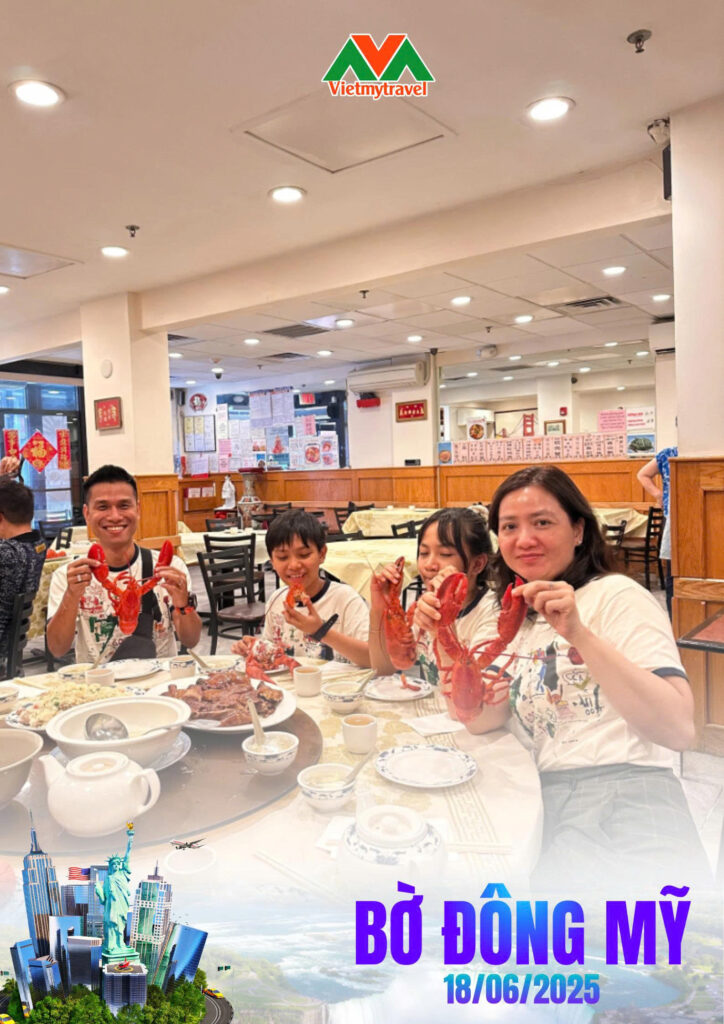 Khách Đi Tour Mỹ Ăn Tôm Hùm Ở Boston