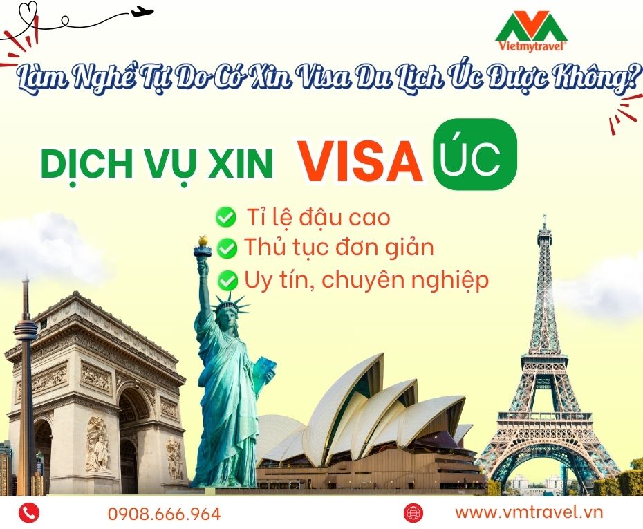 Làm Nghề Tự Do Có Xin Visa Úc Được Không