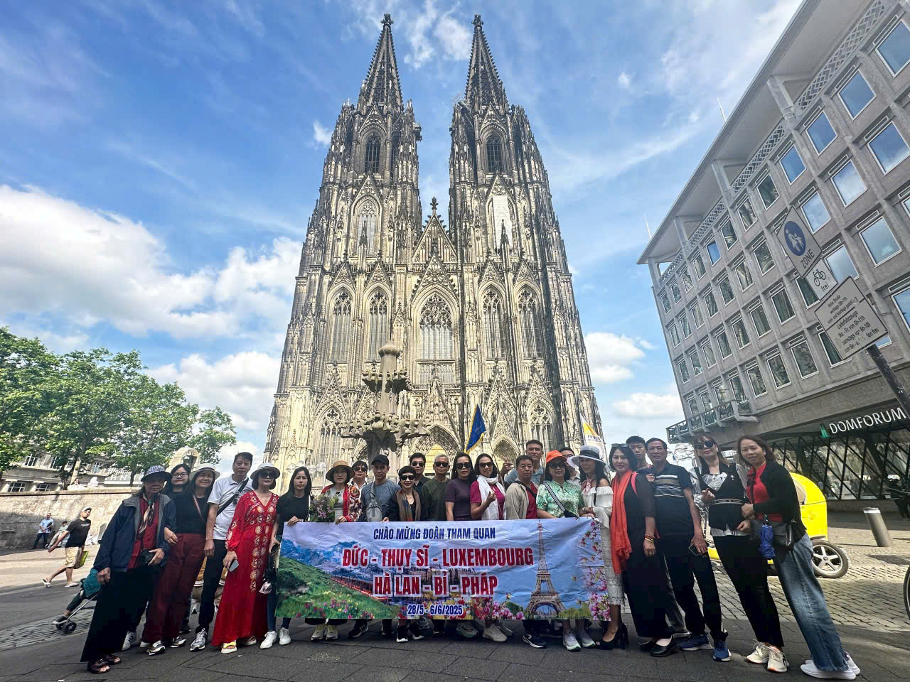 Tour Châu Âu 6 Nước