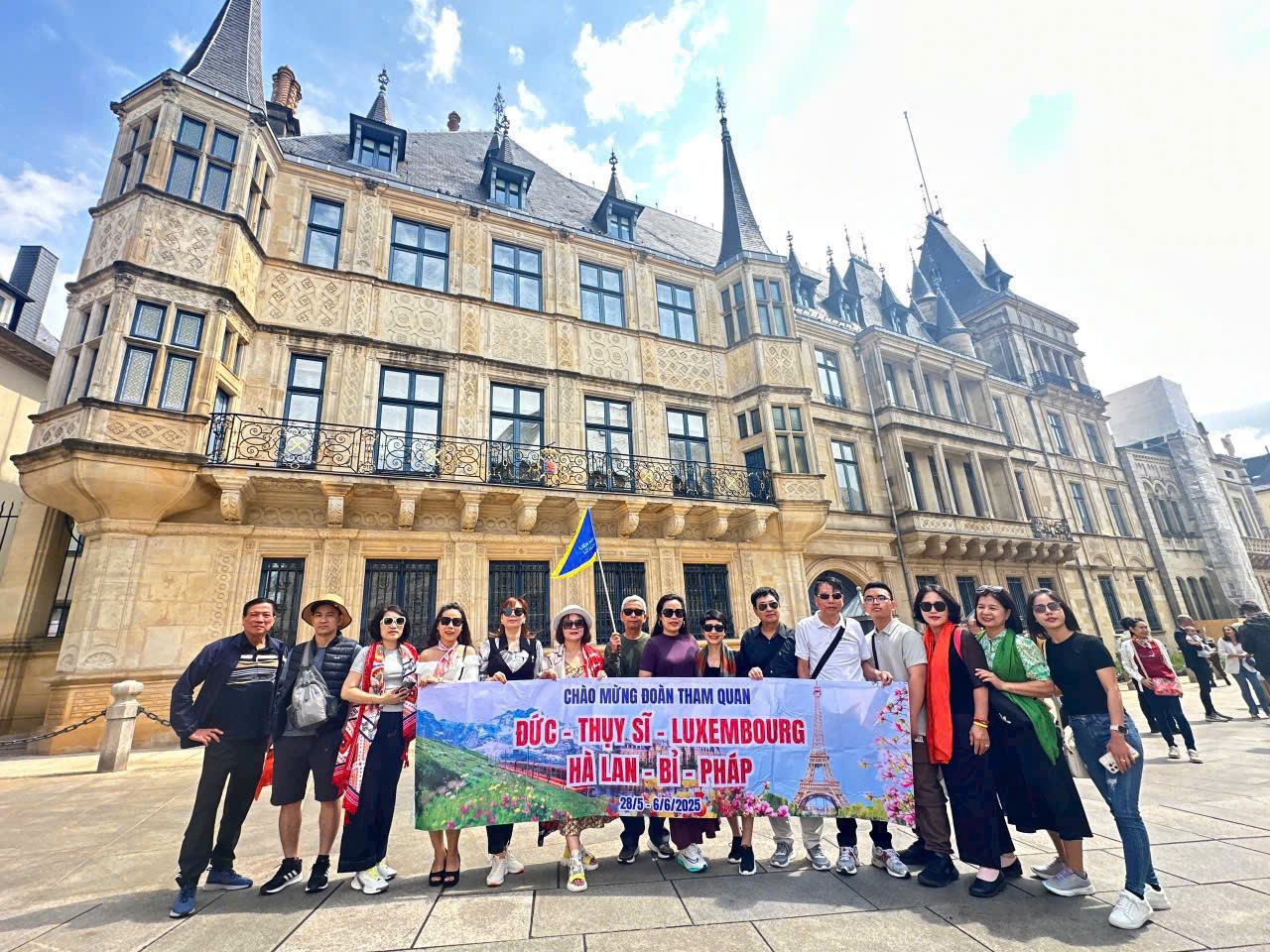 Tour Châu Âu 6 Nước