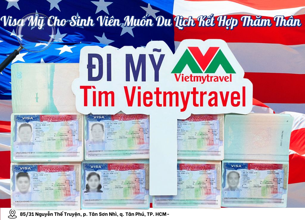 Visa Mỹ Cho Sinh Viên Muốn Du Lịch kết hợp thăm thân