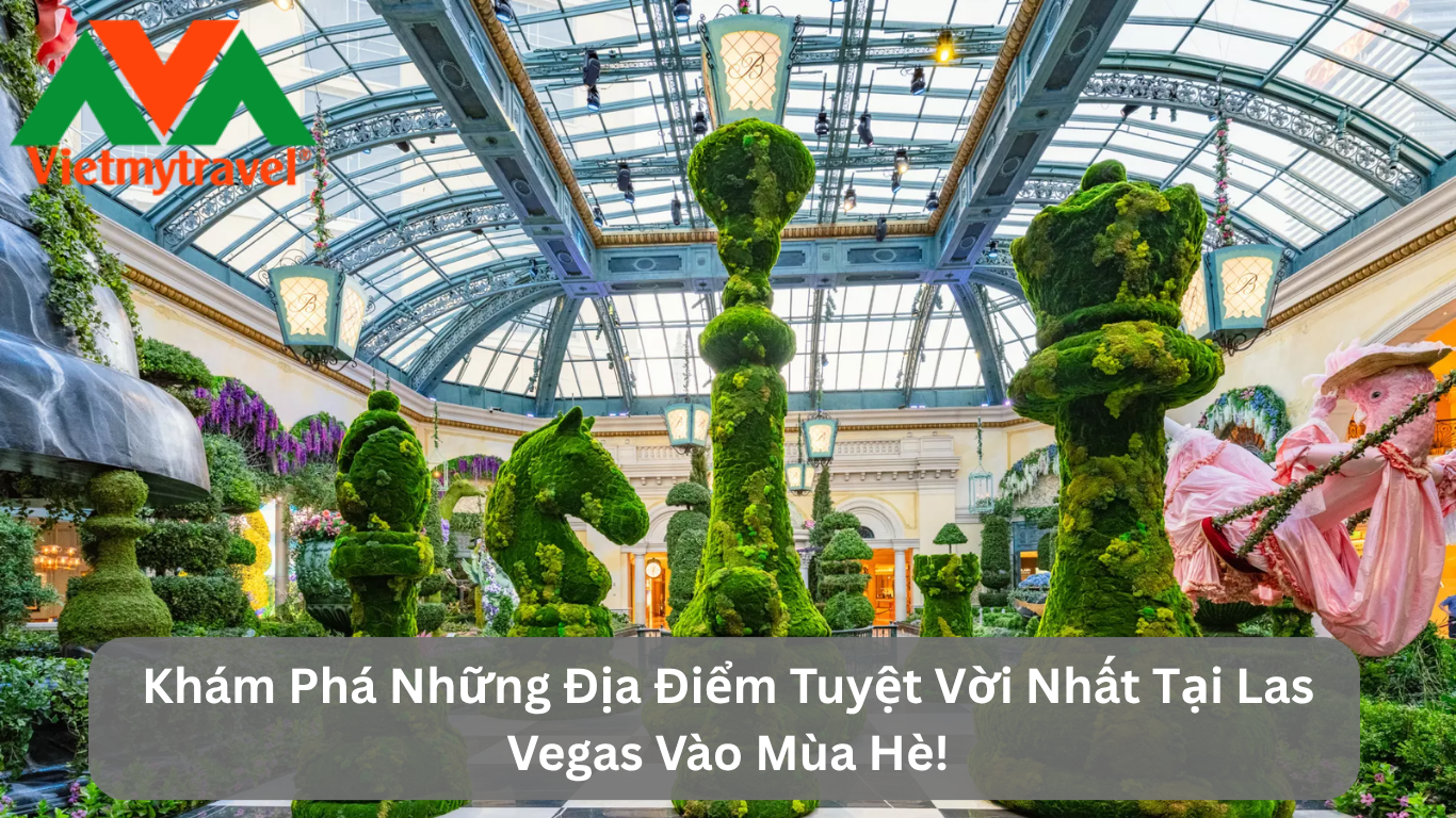 Khám Phá Những Địa Điểm Tuyệt Vời Nhất Tại Las Vegas Vào Mùa Hè!