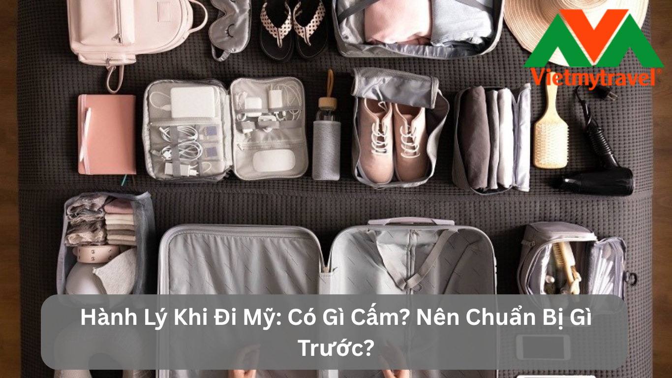 Hành Lý Khi Đi Mỹ: Có Gì Cấm? Nên Chuẩn Bị Gì Trước?