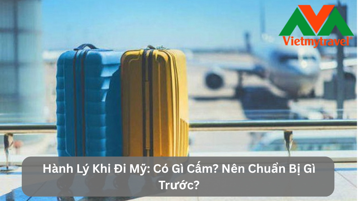Hành Lý Khi Đi Mỹ: Có Gì Cấm? Nên Chuẩn Bị Gì Trước?