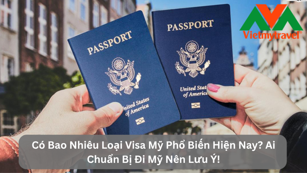 Có Bao Nhiêu Loại Visa Mỹ Phổ Biến Hiện Nay? Ai Chuẩn Bị Đi Mỹ Nên Lưu Ý!