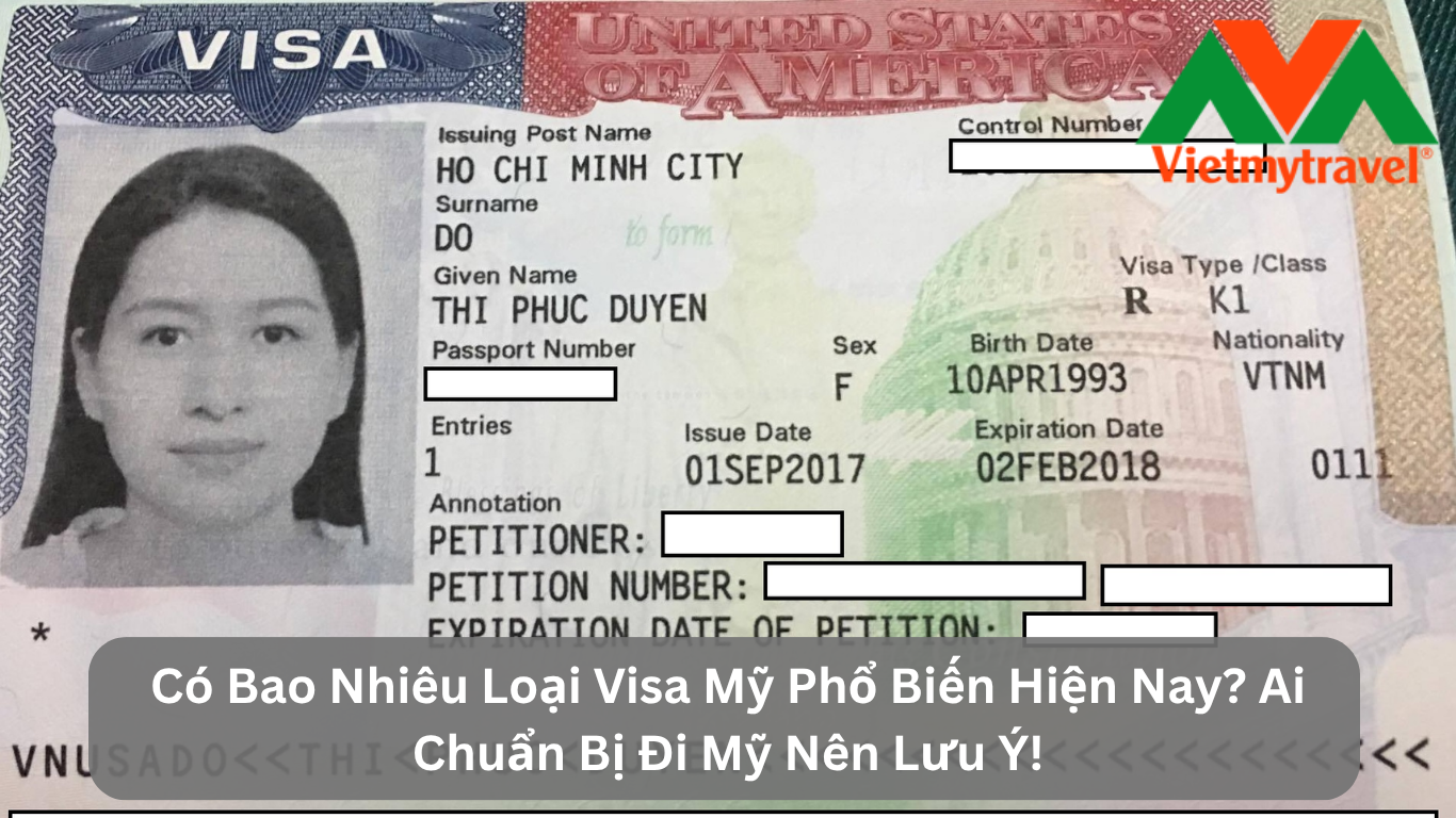Có Bao Nhiêu Loại Visa Mỹ Phổ Biến Hiện Nay? Ai Chuẩn Bị Đi Mỹ Nên Lưu Ý!