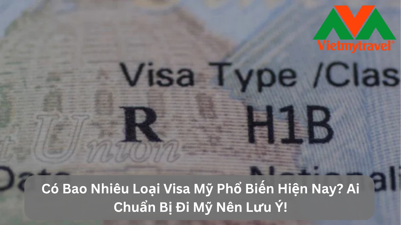 Có Bao Nhiêu Loại Visa Mỹ Phổ Biến Hiện Nay? Ai Chuẩn Bị Đi Mỹ Nên Lưu Ý!