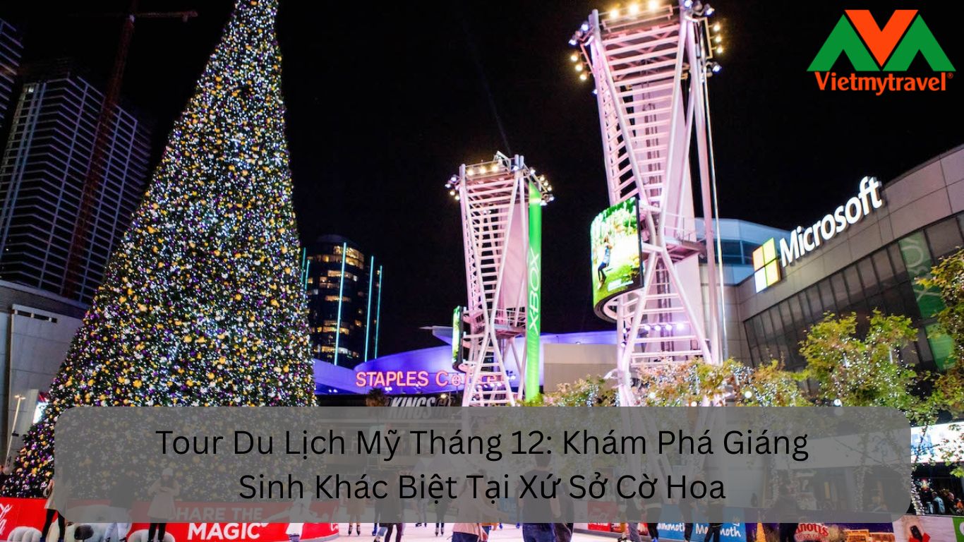 Tour Du Lịch Mỹ Tháng 12 Khám Phá Giáng Sinh Khác Biệt Tại Xứ Sở Cờ Hoa